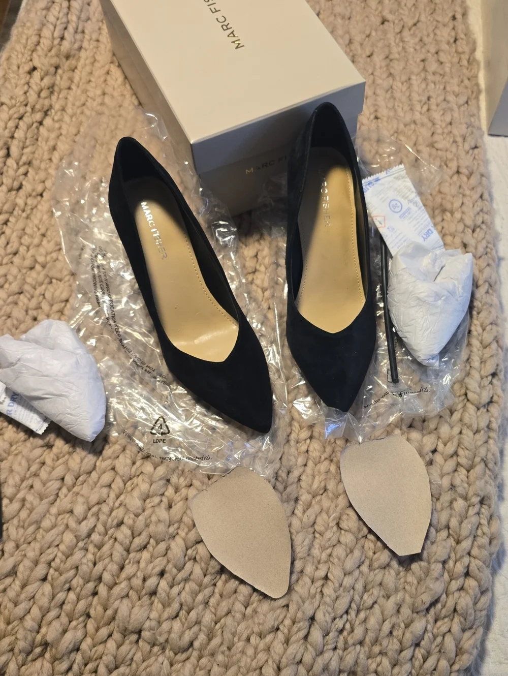 Marc Fisher Caitlin Suede Heels